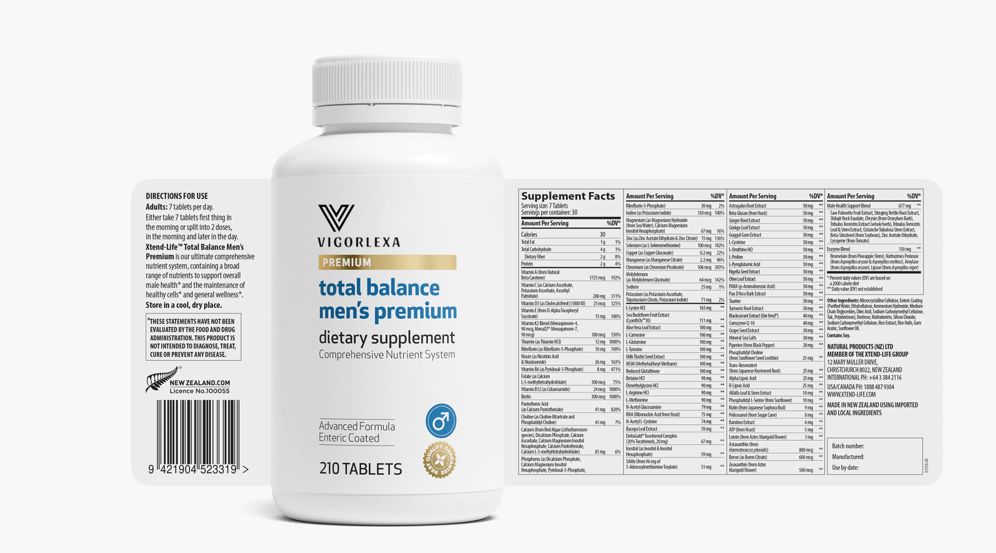 VIGORLEXA® Total Balance Men's Premium